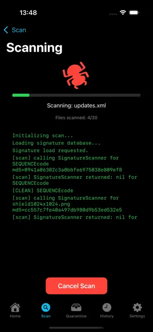 Anonymizer AV screenshot 3