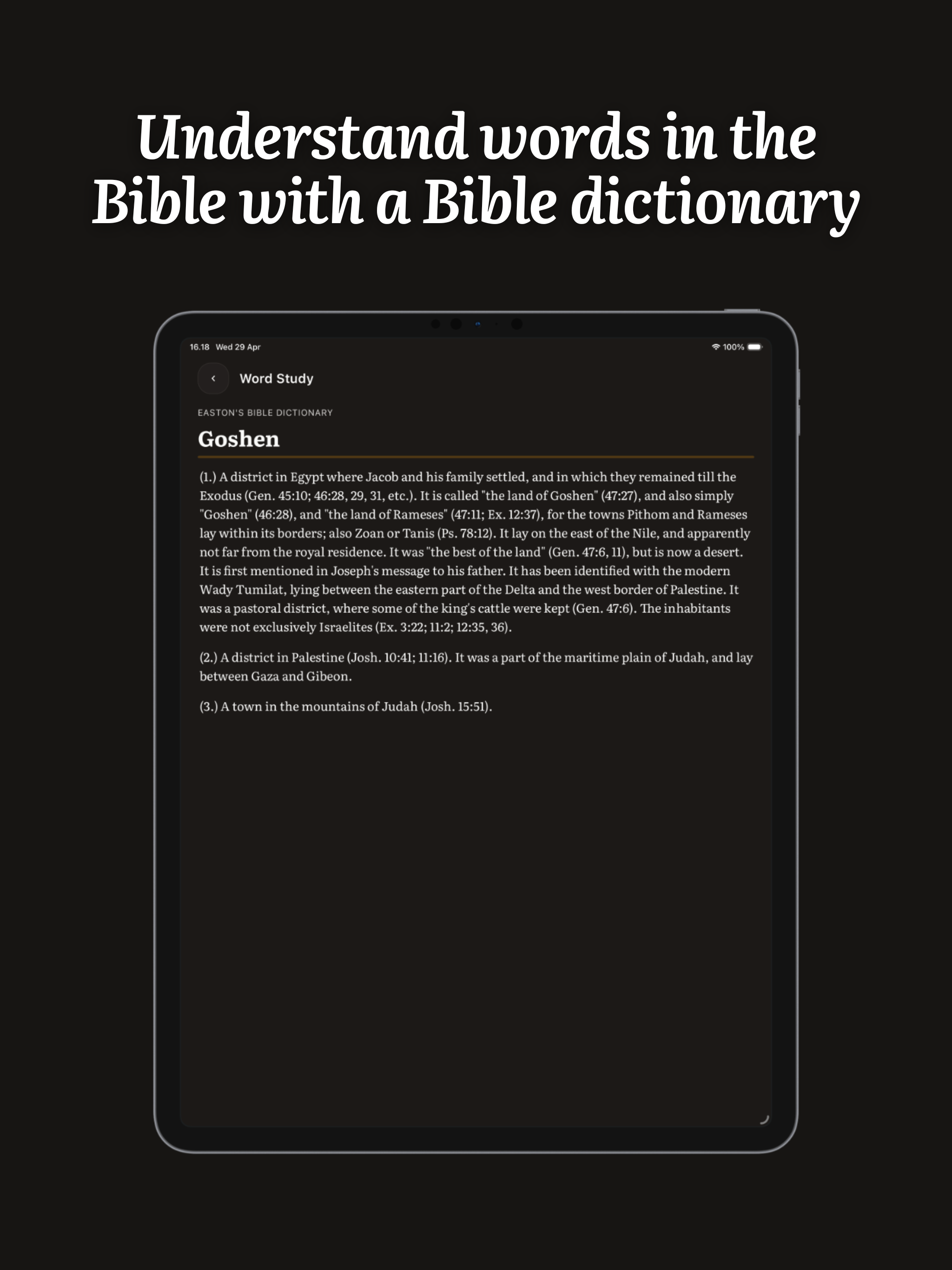 Bible Study Commentary: Protos