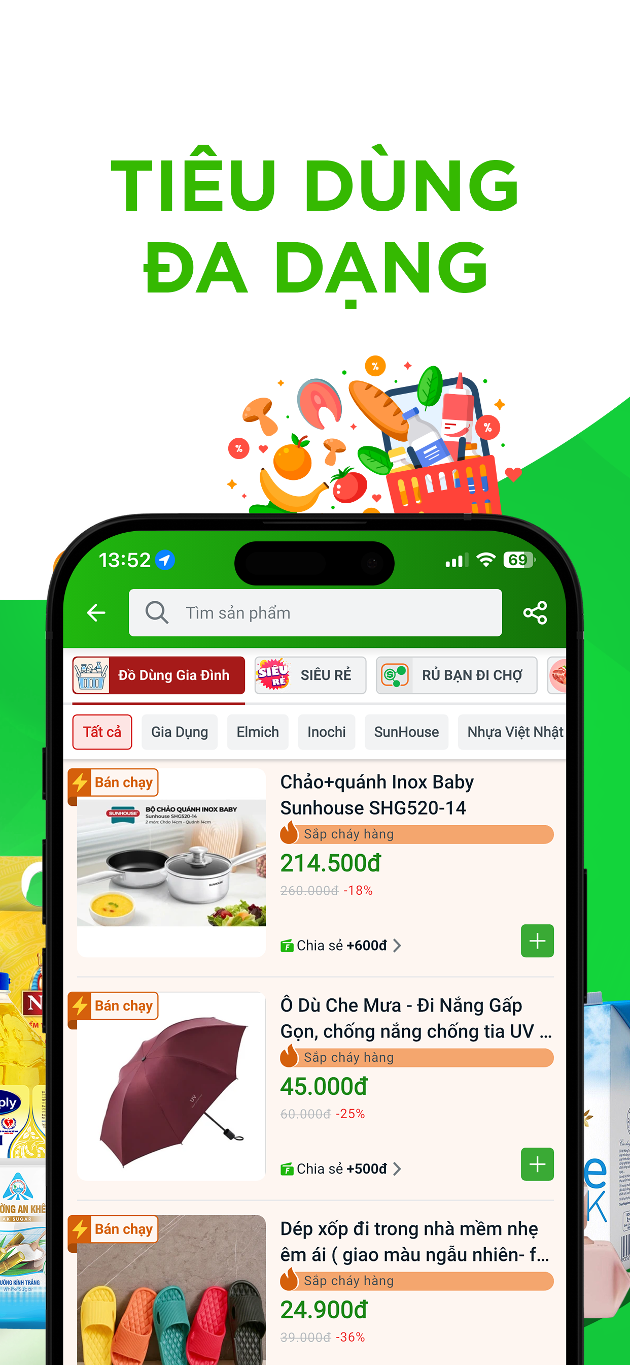 Sendo Farm - Siêu thị Online