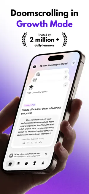 Yena: Daily Micro-Learning screenshot 1