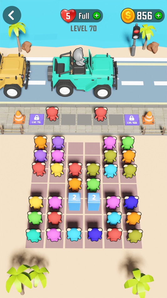 #2. Car Jam - Color Match 3 Games (iOS) By: Hiren Gabani