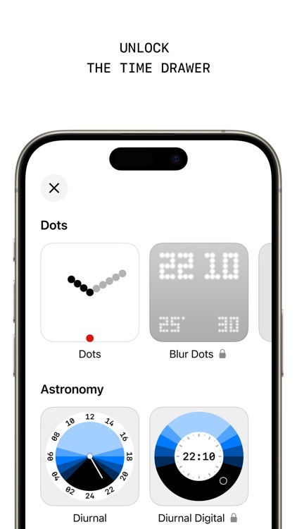 Hands Time - Minimalist Widget