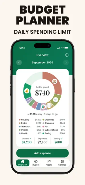Budget App Expense Tracker screenshot 1