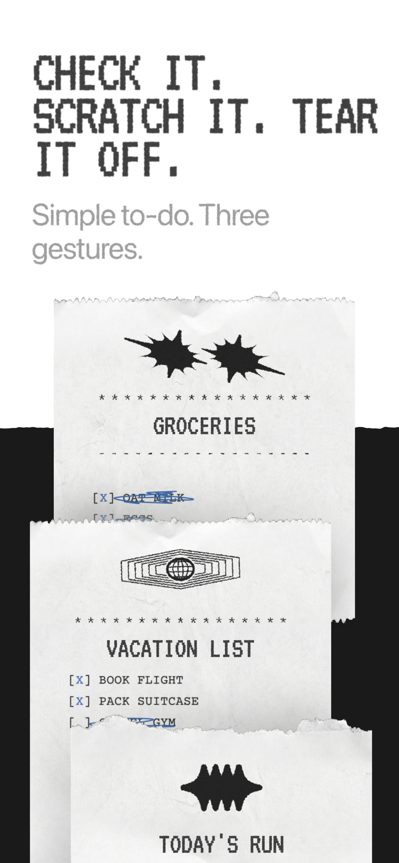 To Do Receipt: Simple List screenshot 3