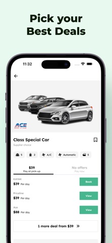 Airport Rentals・Car Rental iPhone screenshot