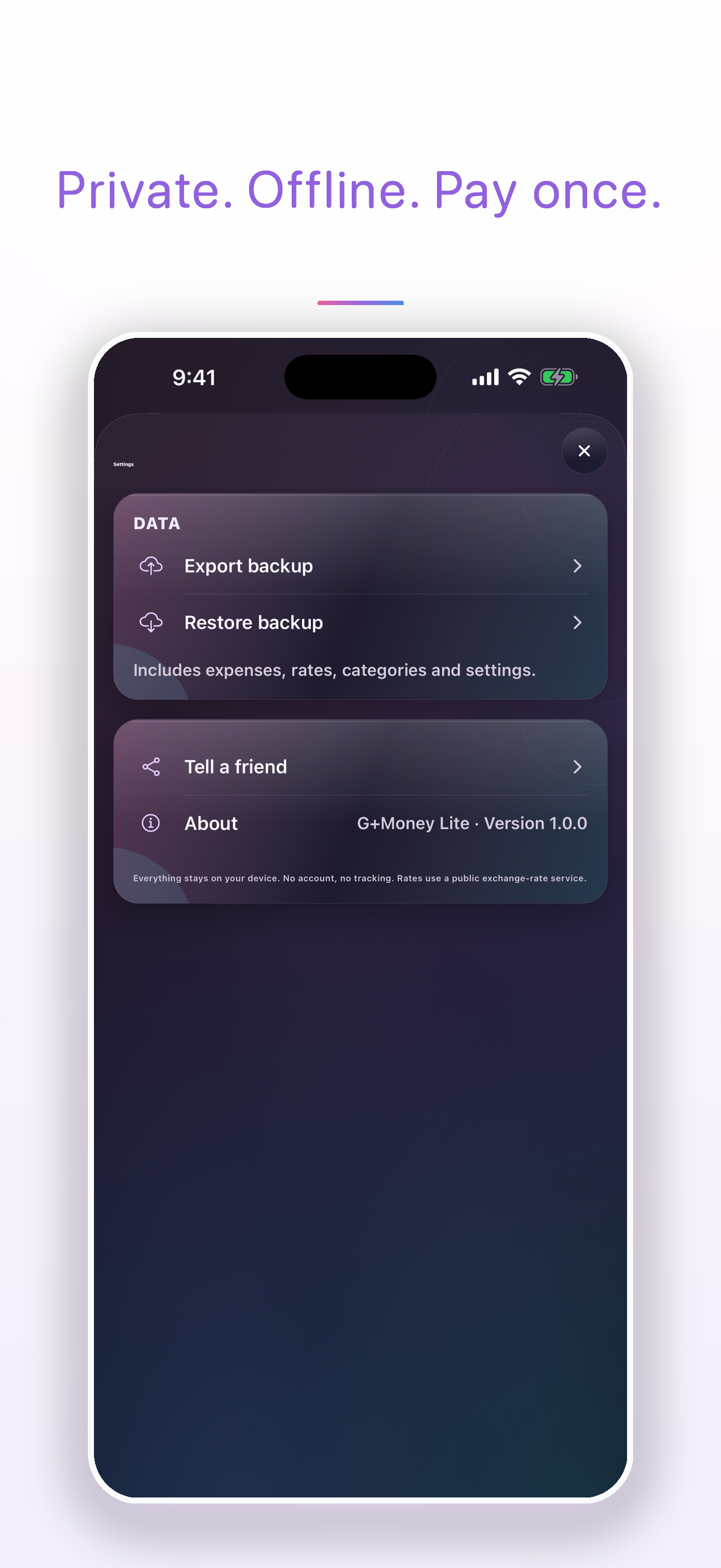 G+Money Lite screenshot 9