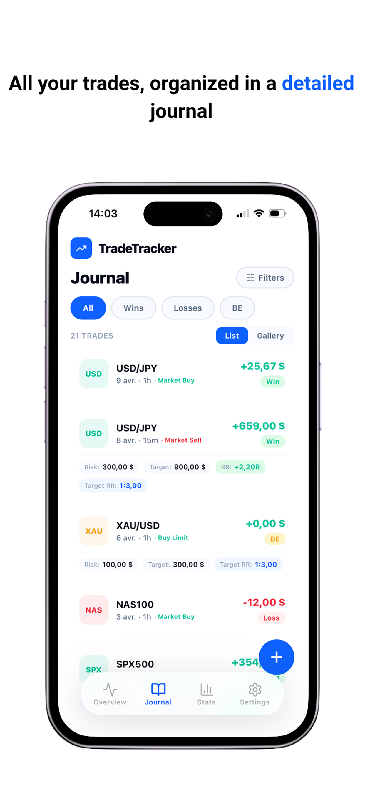 TradeTracker AI TradingJournal screenshot 3