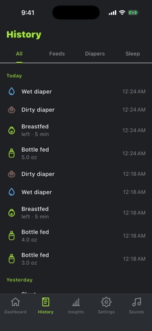 Burp Baby Tracker Screenshot 6 of 10