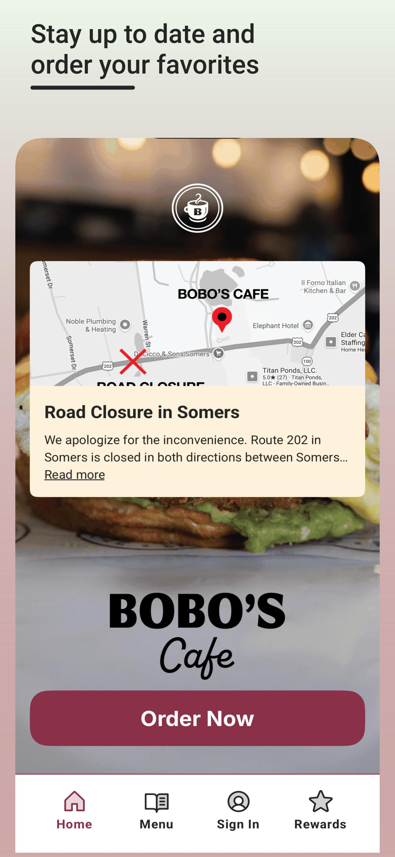 Bobo's Cafe screenshot 2