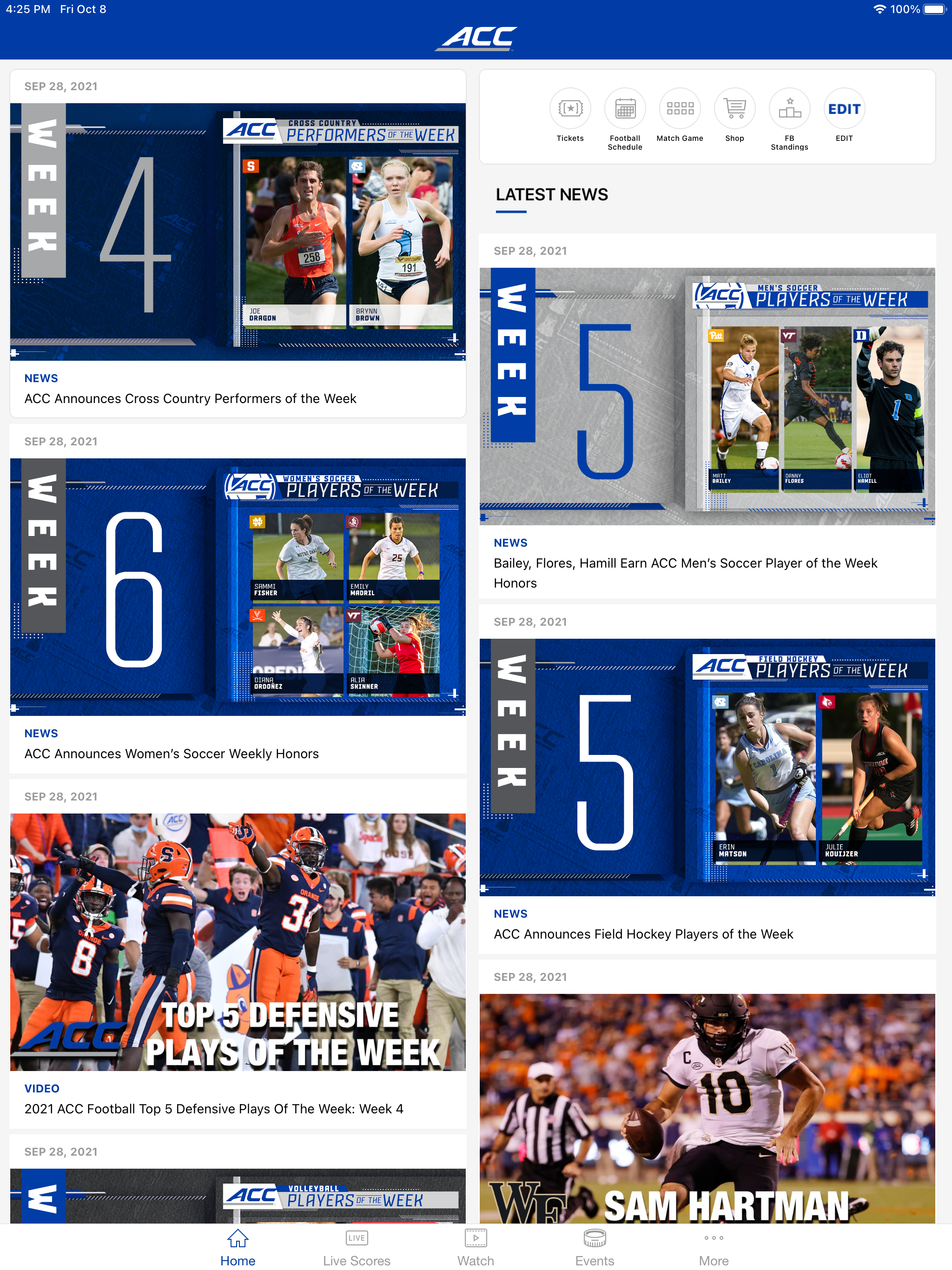 The ACC App