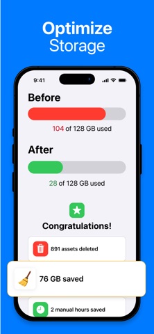 Storage Boost Photo Cleaner iPhone screenshot