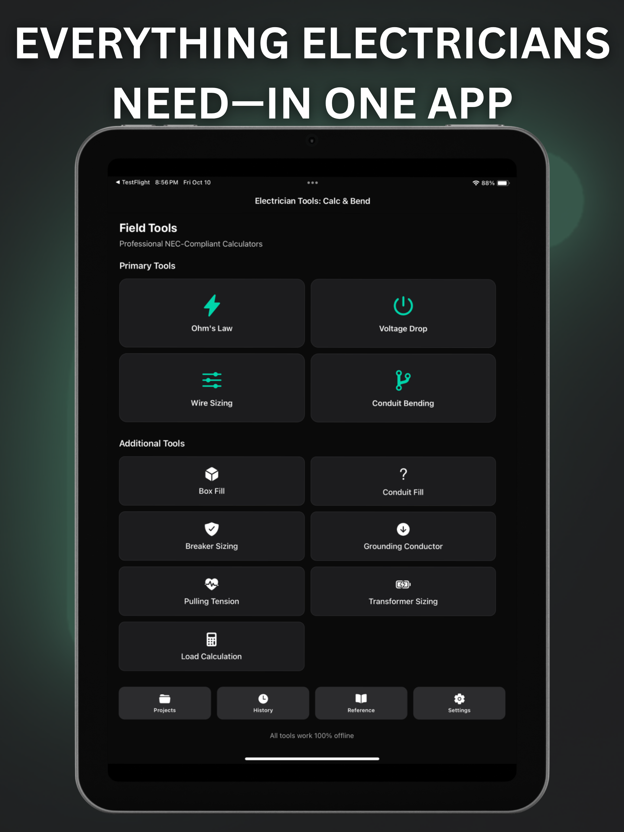 Electrician Tools: Calc & Bend screenshot 6