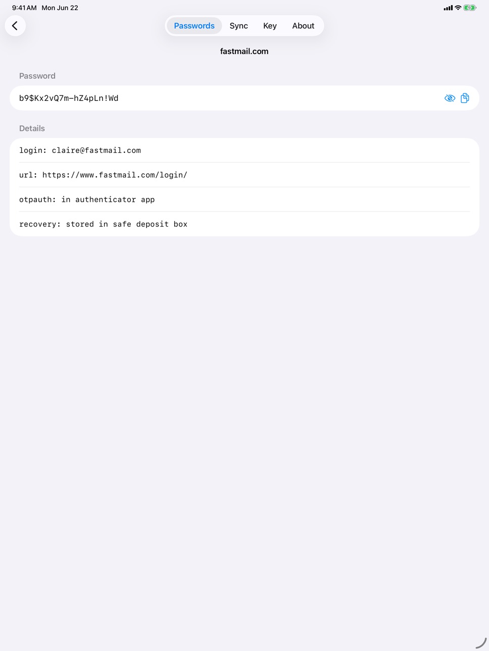 iPad screenshot