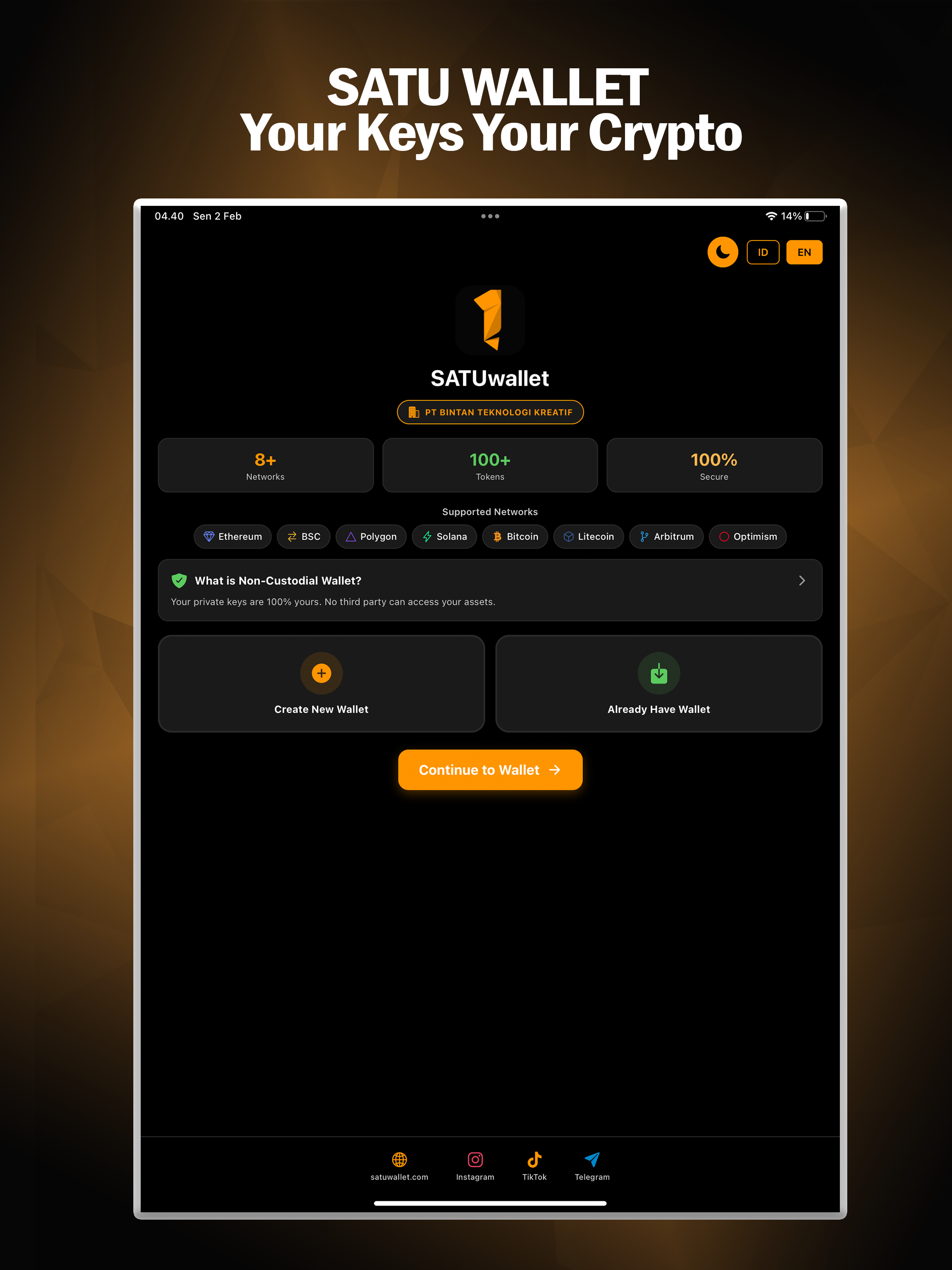 Satu Wallet: Crypto Wallets