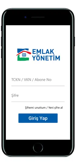 Emlak Yönetim iPhone Ekran Görüntüsü 1
