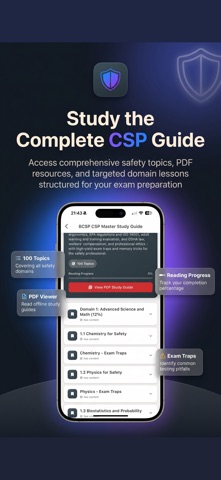 CSP BCSP Prep 2026 ® ExamCert screenshot
