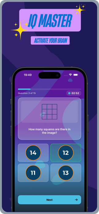 IQ Master: Brain Test Screenshot 2 of 3