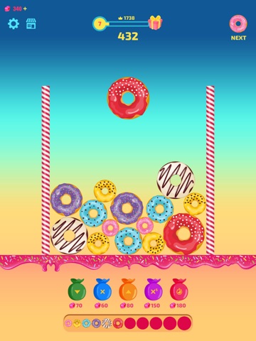 Candy Merge Bakery iPad screenshot