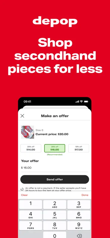 Depop - Buy & Sell Clothes screenshot 7 of 8