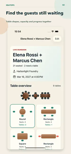 SeatOps: Wedding Seating Chart screenshot 2