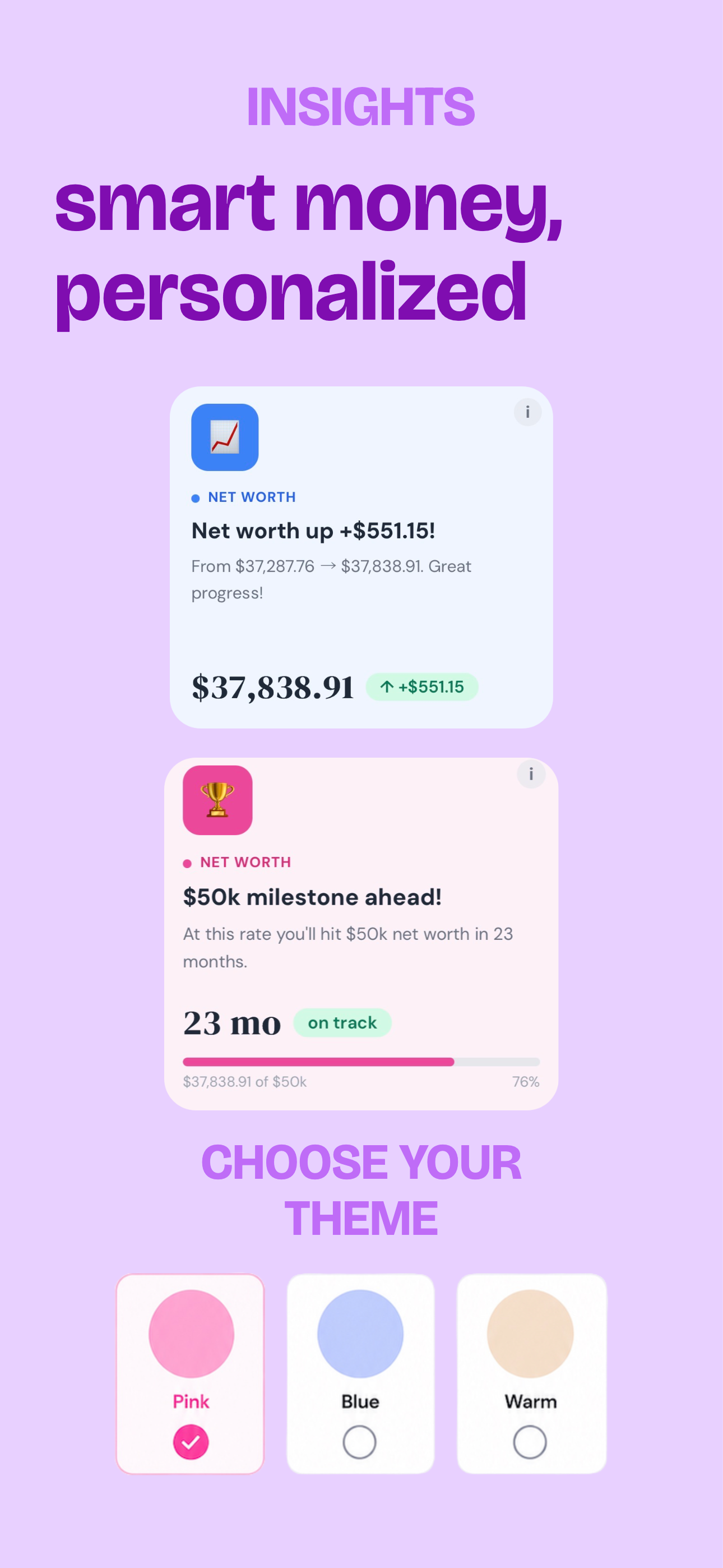Worthly: Money Tracker