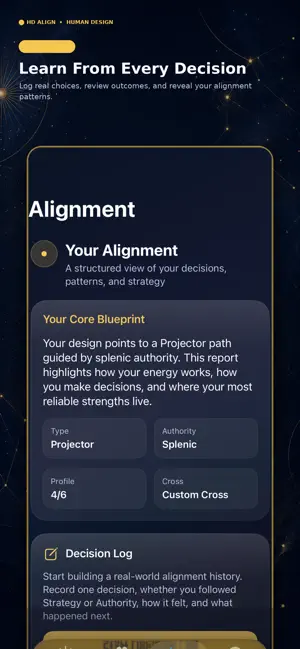 HD Align: Human Design Chart screenshot 3
