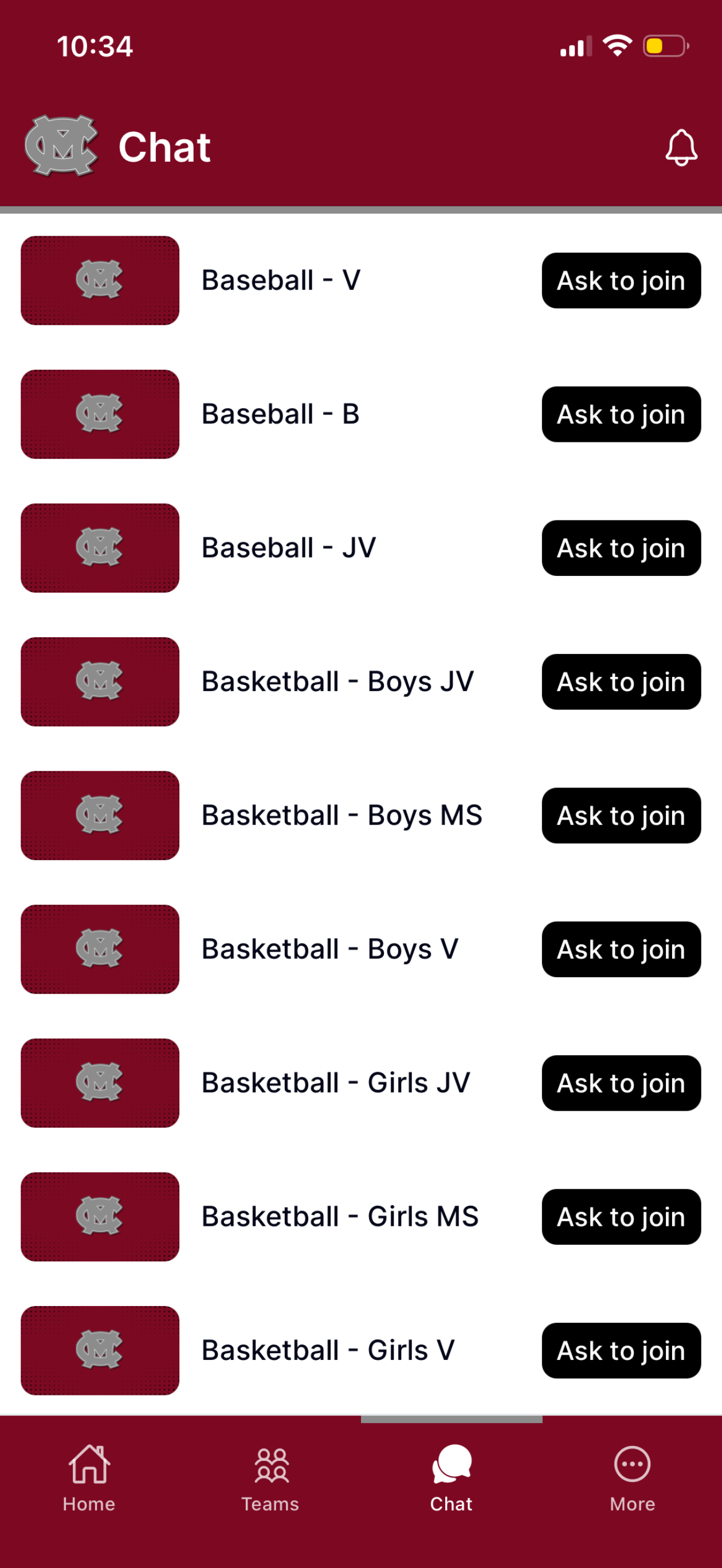 Mid-Carolina Athletics