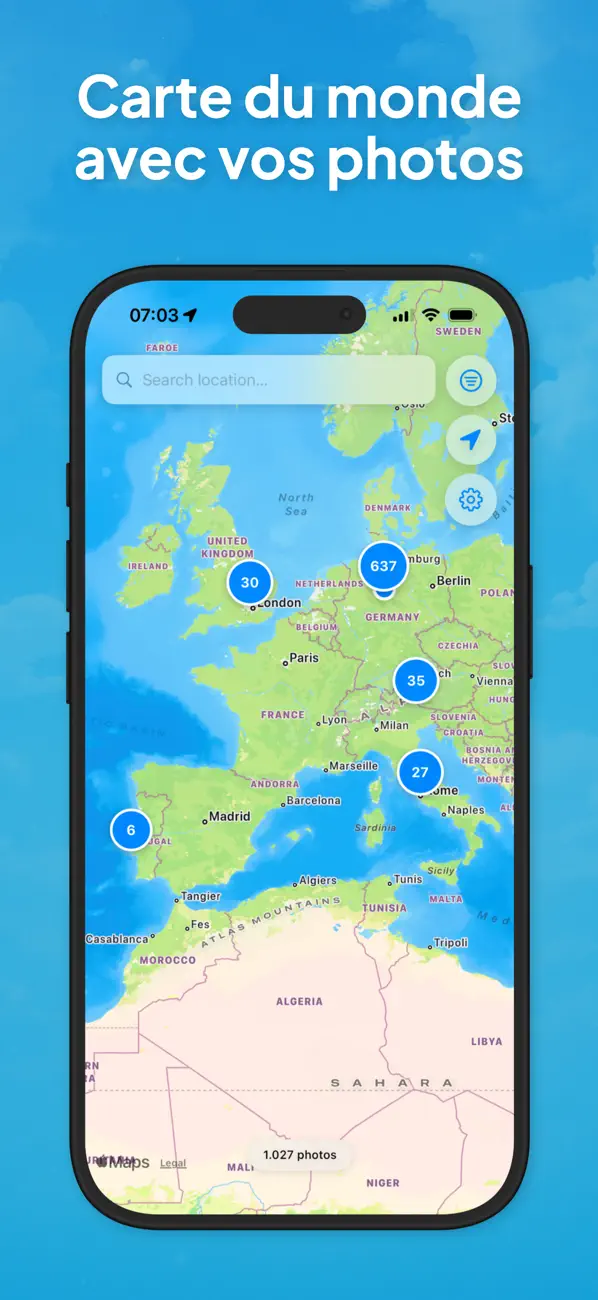 Screenshot #2 pour Pics & Places