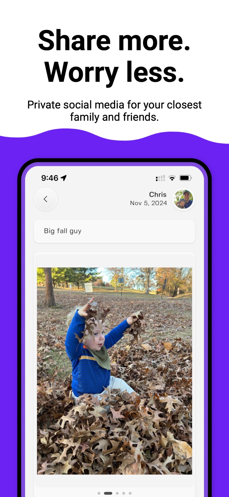 PhotoJoy: Private Social Media iphone screenshot 3