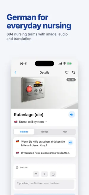 PflegeMate – Nursing German screenshot 1