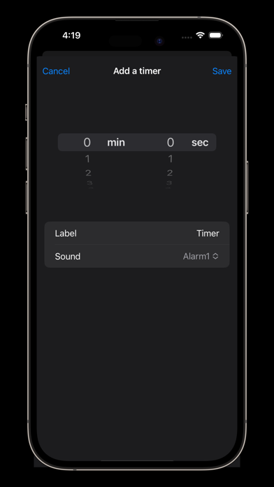 App screenshot