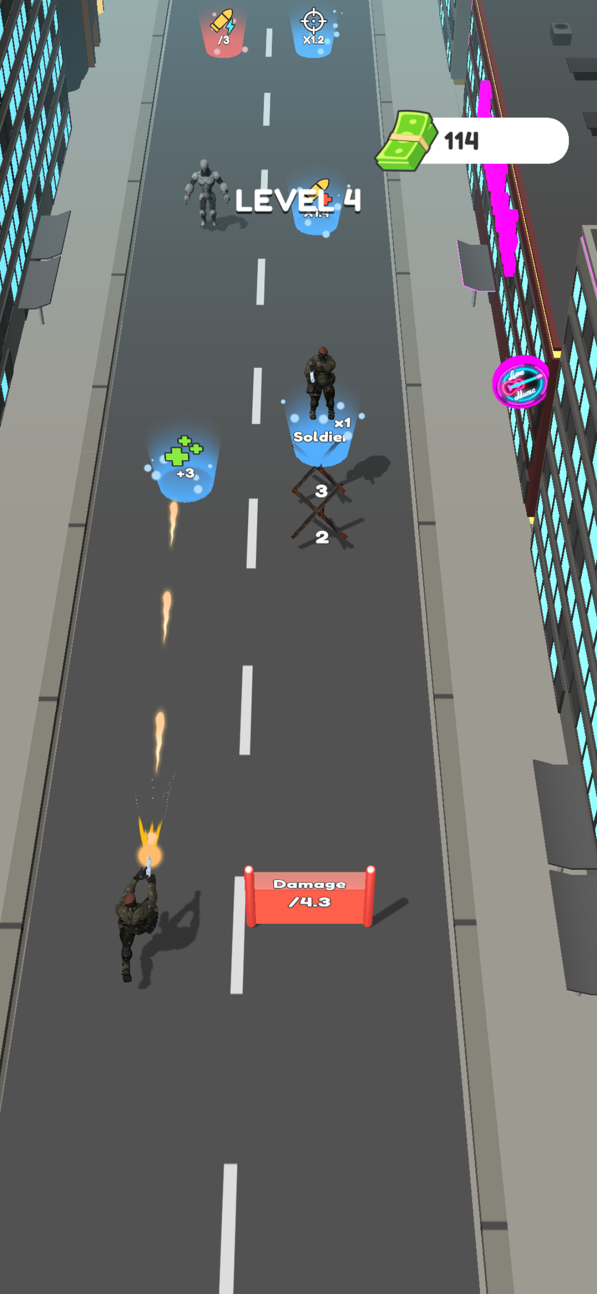 Neon Runner 2077 screenshot 2