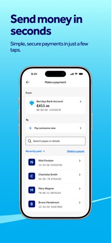 Barclays iPhone screenshot 6