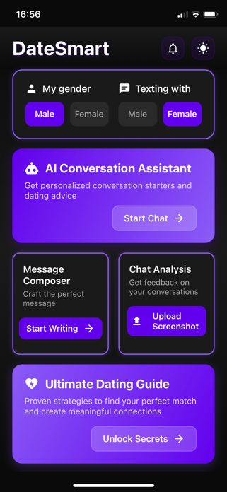 DateSmart - Phrases for Dating Screenshot 1 of 10