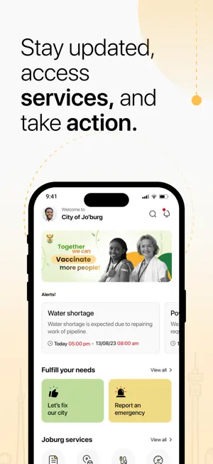 CoJ Central Service Delivery screenshot 2