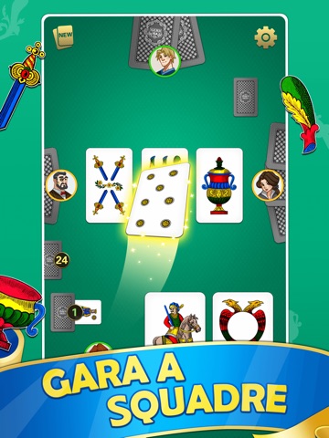 Scopa Classic: Italian Cards iPad screenshot