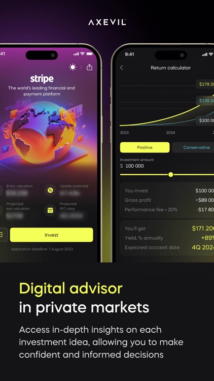 Axevil – venture investments