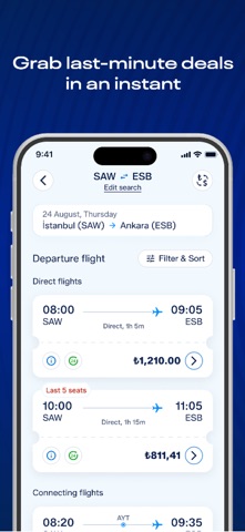 AJet - Cheap Flight Ticket App Store preview screenshot 3