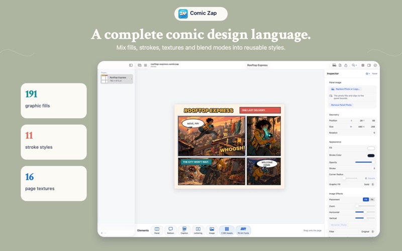 Comic Zap screenshot