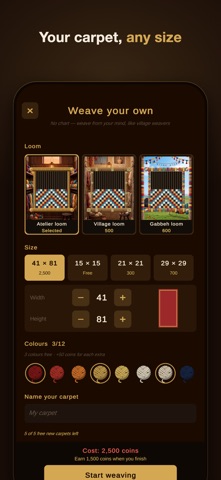 Carpet Atelier: Rug Weaving Screenshot 5 of 6
