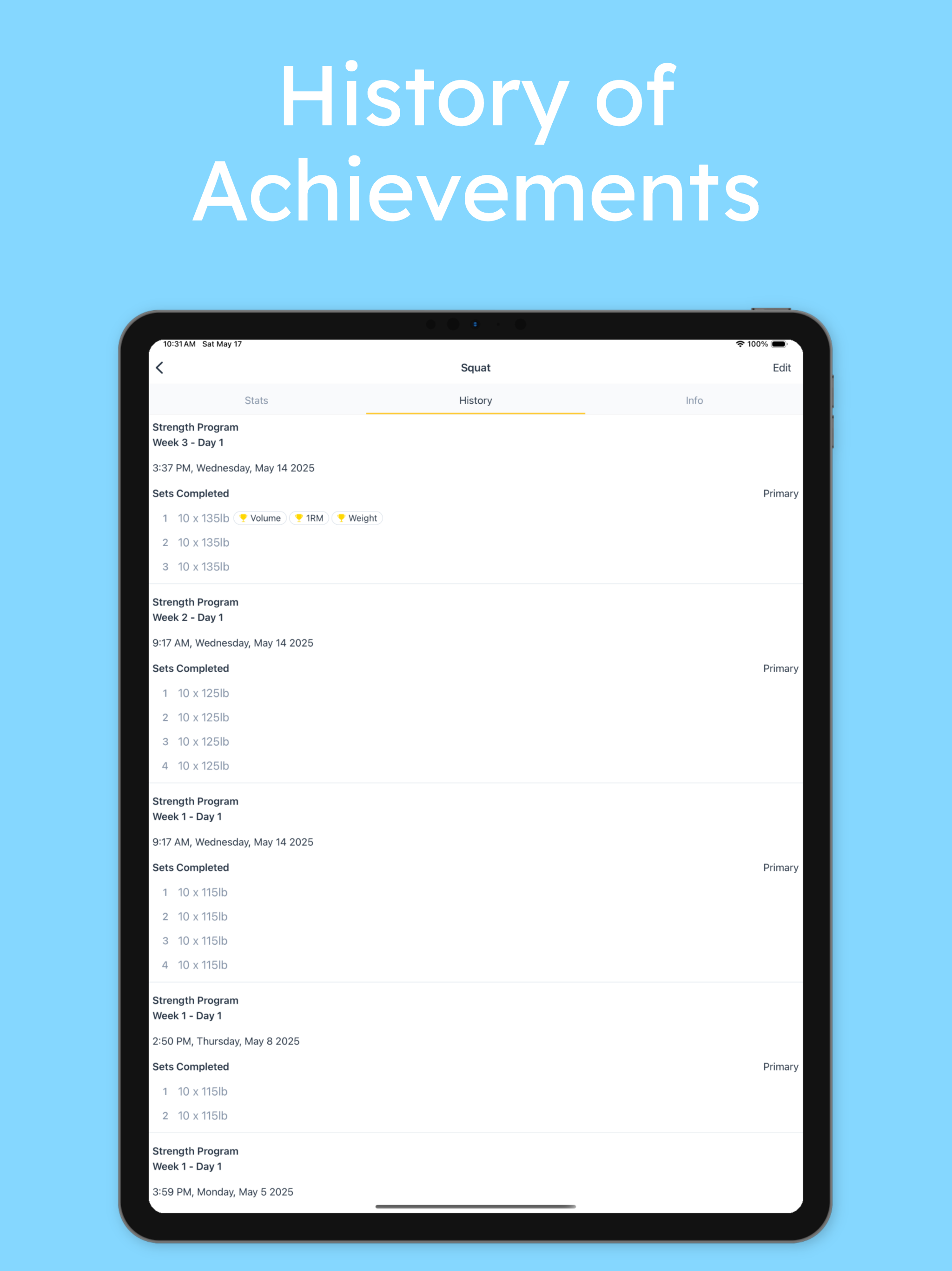 Allsets: Gym Workout Planner