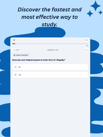 Citizenship Test Coach iPad screenshot