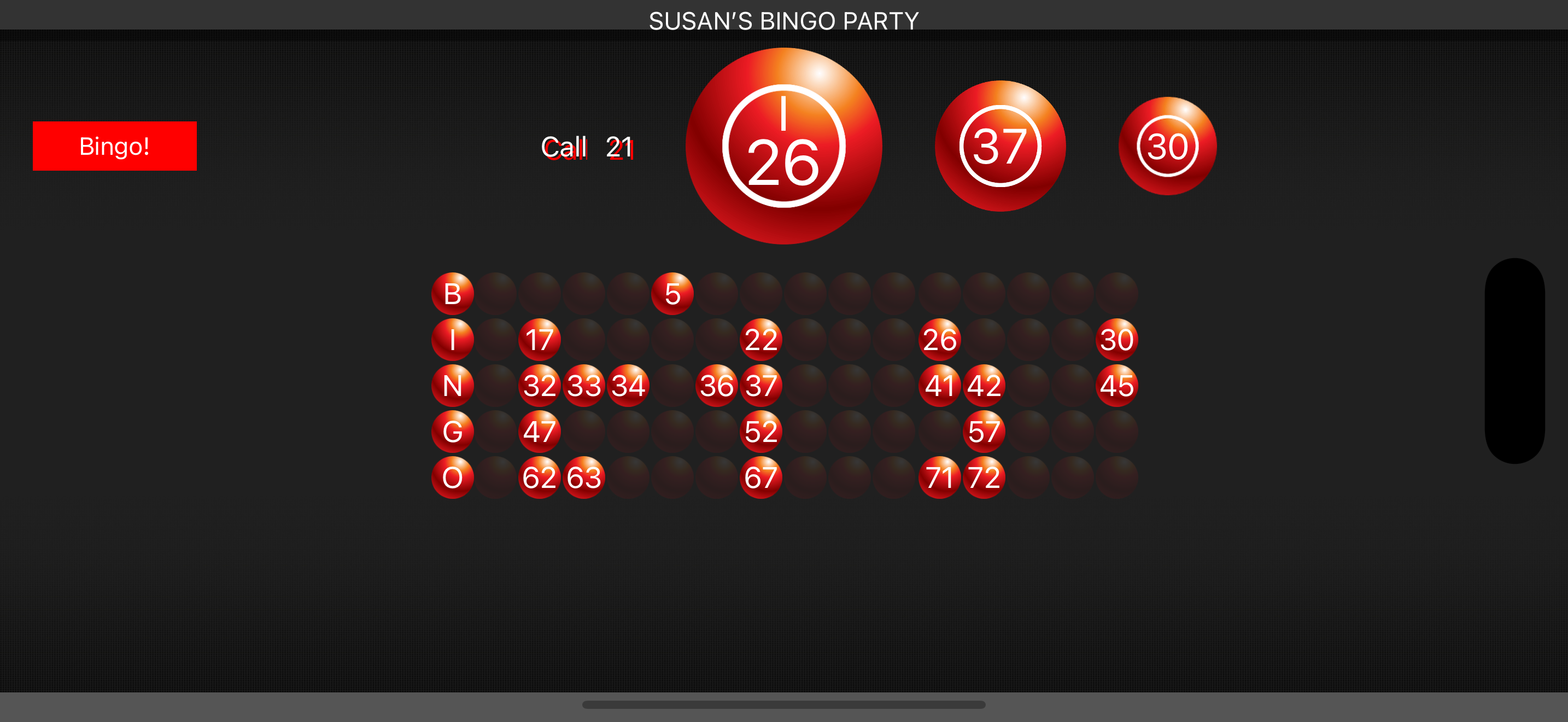 Bingo Caller Machine