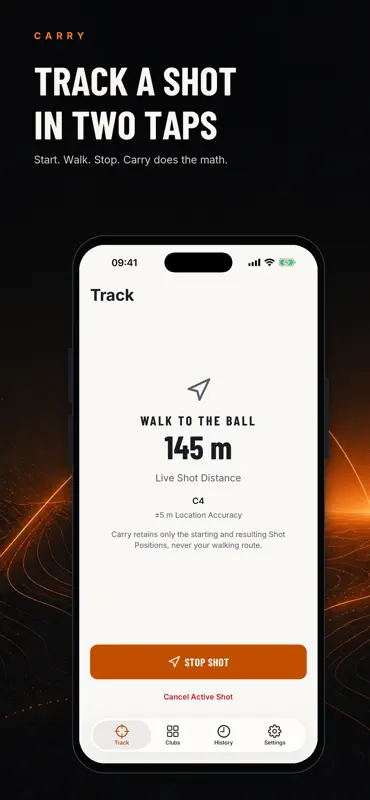 Carry - Golf Distance Tracking screenshot 2 of 6