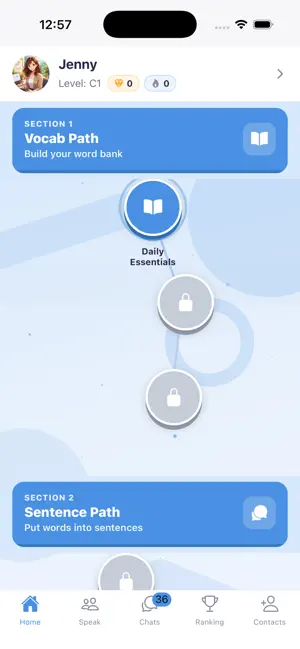 SpeakVerse - English Speaking screenshot 1