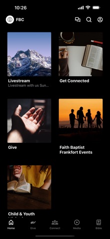 Faith Baptist Frankfort iPhone screenshot