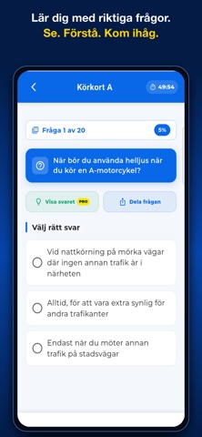 Swedish Driving Theory Test Screenshot 3 of 3