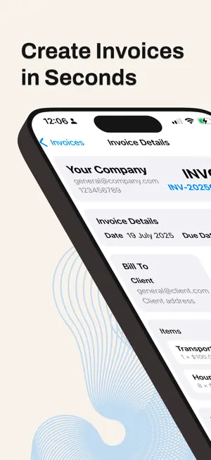 Invoice Maker: Simple screenshot 1