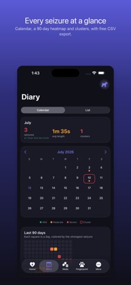 PawAura: Dog Seizure Tracker screenshot 4