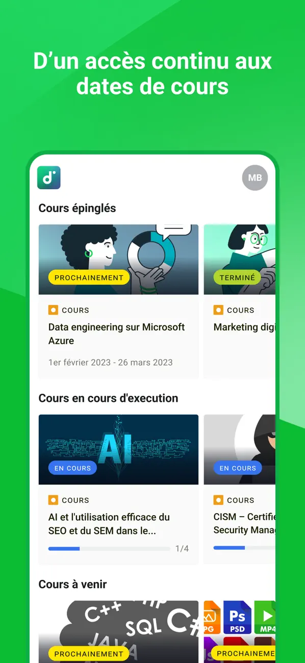 Screenshot #2 pour Digicomp Learn